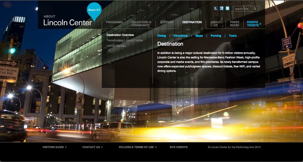 About Lincoln Center — LC-Destination